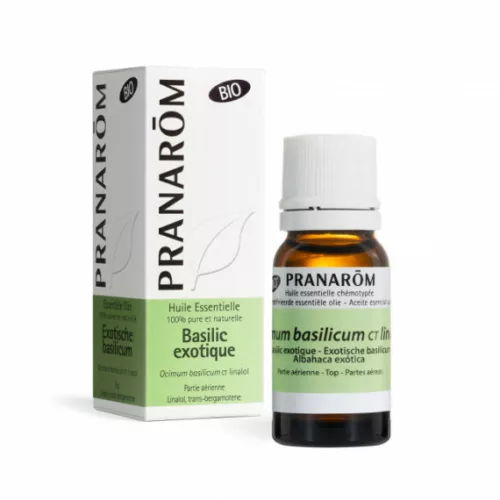 PRANAROM - Bazsalikom CT Linalol - Emésztéssegítő Illóolaj 10ml