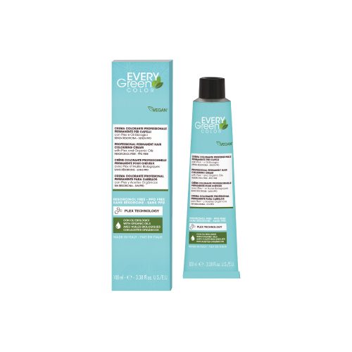 EVERYGREEN - Everygreen Color - 7.0 Krémhajfesték, Plexes Technológiával 100ml