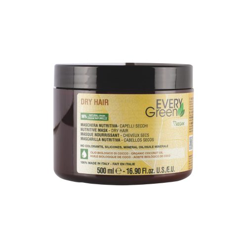 EVERYGREEN - Dry - Száraz Hajra Való Maszk 500ml