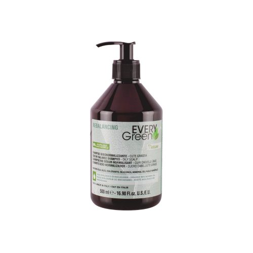 EVERYGREEN - Rebalancing - Zsíros Fejbőrre Való Sampon 500ml