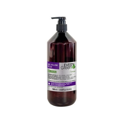EVERYGREEN - No Yellow Plex - Újjáépítő Hamvasító Sampon 1000ml
