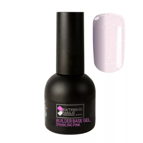Extreme Nails - Builder Base Gel Sparkling Pink 15 ml