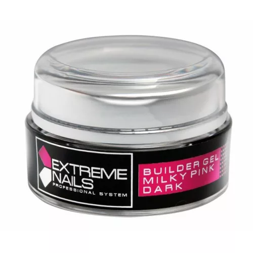 Extreme Nails - Műkörömépítő Gél Milky Pink Dark 15 g