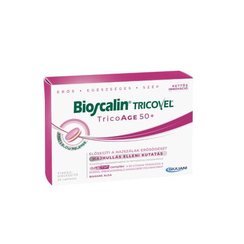 BIOSCALIN - Tricoage - 50+ Hajerősítő Tabletta 30db