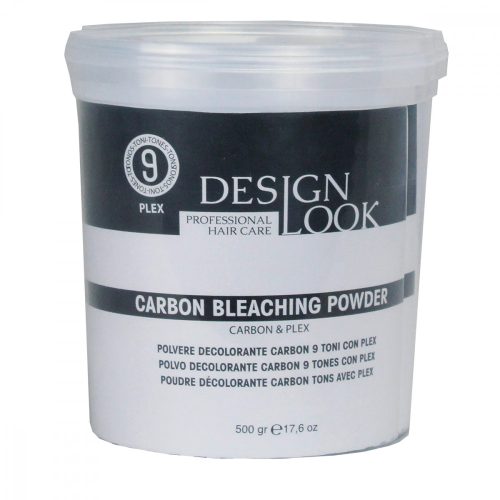 DESIGN LOOK - Carbon por plex 9 tónusú  szőkítőpor - 500g (dobozos)