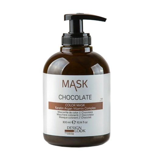 DESIGN LOOK - Color mask, Chocolate hajszínező pakolás - 300 ml