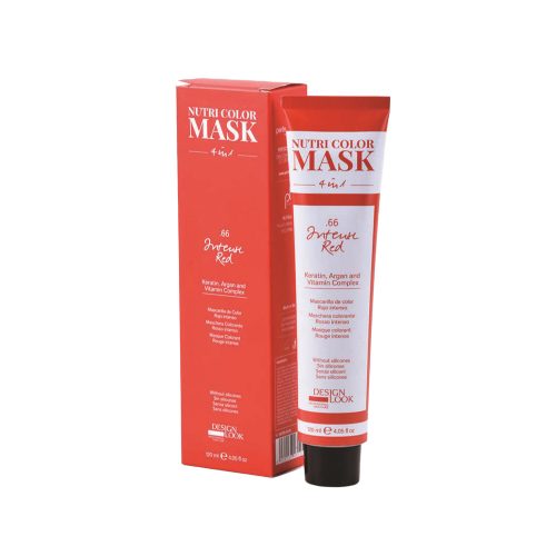 DESIGN LOOK - .66 Color Mask 4 in 1 Intense Red 120ml