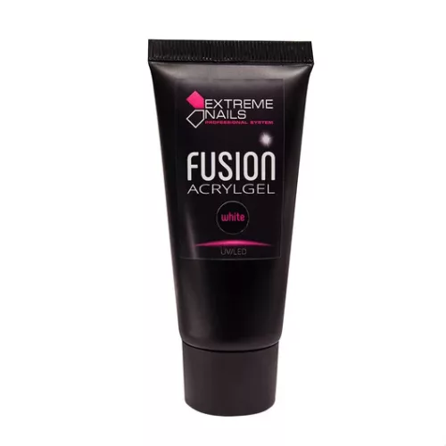 Extreme Nails - Fusion Akrilzselé Fehér 30 g