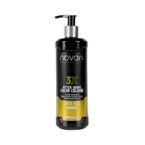 NOVON 3X Aftershave Cream Cologne Gold One 400 ml
