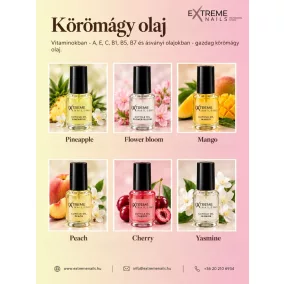 Extreme Nails - Cuticle oil Pineapple 15ml