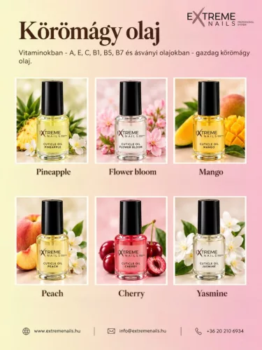 Extreme Nails - Cuticle oil Pineapple 15ml
