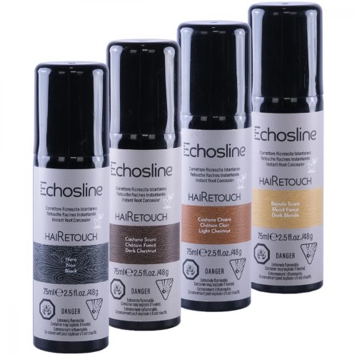 ECHOSLINE - HaiRetouch Vegán - Azonnali hatású hajszínező spray - 75ml (ÚJ)